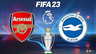 FIFA 23 | Arsenal vs Brighton - 22/23 English Premier League - PS5 Gameplay