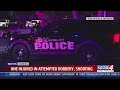 One injured in attempted robbery in NW Oklahoma City