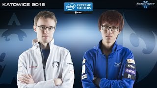 StarCraft 2 - Bunny vs. Has (TvP) - IEM Katowice 2016 - Ro32