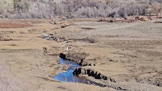 Camp Creek, one of the seasonal creeks that flows to the Klamath River - January 25, 2025