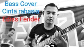 cinta rahasia {Bass cover} Ediss fender