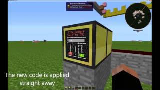 Minecraft Computercraft Security Code Lock