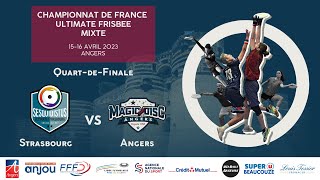 Strasbourg - Angers : Championnat de France Mixte 2023 - Quart-de-finale