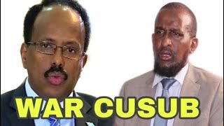 Xildhibaan Cosoble ayaa yiri “siyaasadda Farmajo Waa siyasadii Fircoon