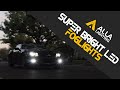 Alla Lighting 5730-33 H11 H8 H16 LED Fog Light Bulbs DRL 6000k Xenon White Daytime Running Lights