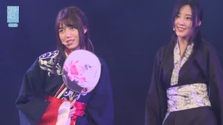 SNH48 中秋節特別公演 『おしべとめしべと夜の蝶々』 じゅうなな・愛ちゃん 漢服Ver 20160915