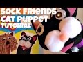 Sock Friends Puppet Kit: Cat Puppet Tutorial