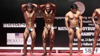 SBPF Nationals 2013 - Pose Down (Below 60kg)