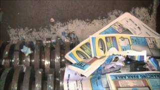 Shred-Tech Model 25 Mobile Paper Shredder in Van Truck