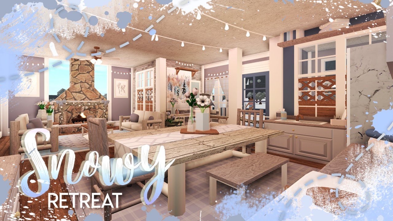 Bloxburg Winter House Ideas Bloxburg Winter House Ideas