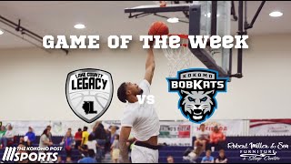 Game of the Week | Kokomo Bobkats vs. Lake County Legacy