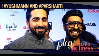 Guess The Actor With Ayushmann And Aparshakti Khurrana