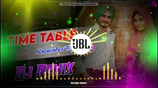 Time Table Dj Remix Kulwinder Billa Free FLP Project New Punjabi Song 2023 Remix Dj Rishi Music