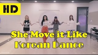 #SheMoveitLike | Badshah - Warina Hussain - Korean Girls Dance New Punjabi Song 2018