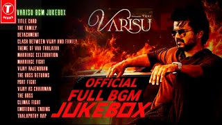 Varisu - OFFICAL BACKGROUND SCORE JUKEBOX | BGM Jukebox | ALL BGMs | Thalapathy