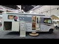 French integrated motorhome tour in under three minutes  Pilote G741 Evidence