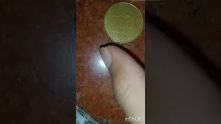 Nepal old coin of 2 rupees.