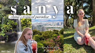 China’s Tropical Paradise: Sanya (Rainforests, Beaches + More!) 🌴 #china #travelvlog #hainan