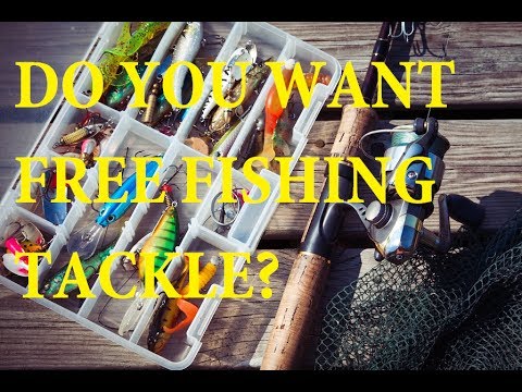 How to get free fishing tackle!!!! How to get free fishing tackle!!!!