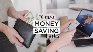10 MINIMALIST MONEY SAVING HACKS 💸 | Minimalism & Saving Money