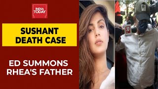 CBI Probes Sushant Singh Rajput Case: ED summons Rhea Chakraborty’s Father With Bank Locker Keys