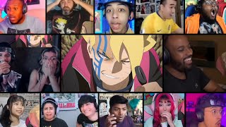 Borushiki Stabs Sasuke's Rinnegan | Reaction Mashup | Boruto Episode 218