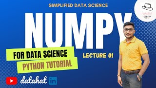 Complete NUMPY for DATA SCIENCE || Numpy PYTHON library Tutorial || part 1