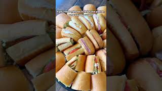 Party Platter Sandwich Catering Options from Timmy T's Sandwich Shop in Hawaii! #shorts #sandwich