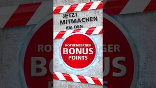 ROTHENBERGER Bonus Points / Bonuspunkte