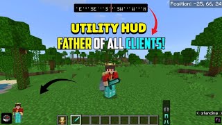 Best Client For Minecraft PE | Utility UI Client v4.1.0 | 1.19+