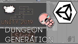 Binding of Isaac Procedural Dungeon Generation Part 1 - Unity 2019 Beginner Tutorial