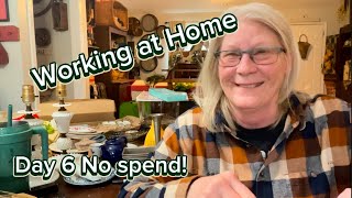 Day 6 No Spend // Working at Home // Let`t Talk