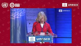 UNESCO, Stefania Giannini, Assistant Director-General for Education - 28 June 2022 opening