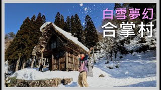 【日本旅遊】搭世界遺產巴士前往合掌村│春節關西北陸七日遊D6