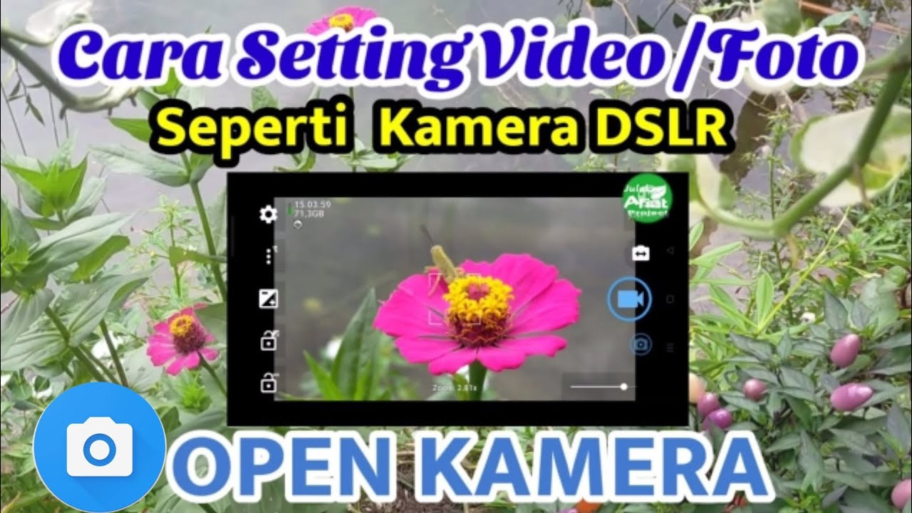 Cara Setting Video /Foto Camera HP Android Seperti Kamera DSLR # ...