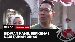 Ditemani Sang Istri Ridwan Kamil Beres-beres Barang Pribadi dari Rumah Dinas | Kabar Petang tvOne