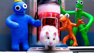 The Best Hamster Maze Challenges 🐹 Hamster Escape From Rainbow Friends Monster