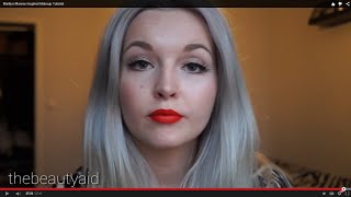 Marilyn Monroe Inspired Makeup Tutorial || The Beauty Aid