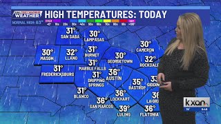 Icy roads, dangerous cold to start work week | Jan 26 forecast