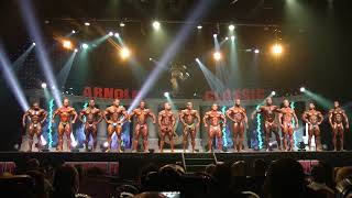 Mens Open Finals opening scene @Arnold Classic 2018