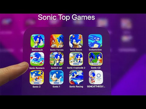 Sonic en los Juegos Olímpicos Tokio 2020,Go Sanic Goo,Sonic Boom 2,Sonic Forces,Sonic Dash Endless Run