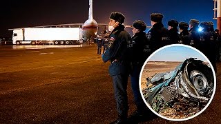 Remains of plane victims arrive in St Petersberg