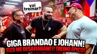 BRANDÃO AND JOHANN CHALLENGED ME!!! EPIC TRAINING!! - DID I ACCEPT IT?