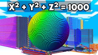 I Made a 3D Graphing Calculator with just Redstone!