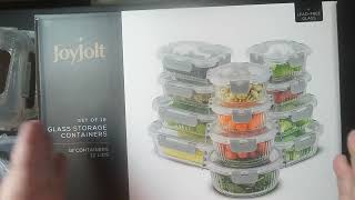 JoyJolt 24 Piece Storage Containers ❤️ #ad #foodstorage #foodpreparation #leftovers