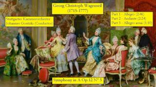 Georg Christoph Wagenseil (1715-1777) - Symphony in A Op.12 Nº 5