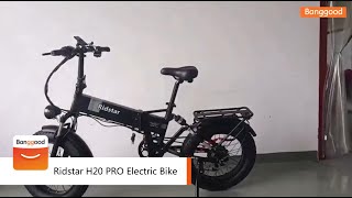 Unboxing Ridstar H20 PRO Electric Bike - Shop on Banggood