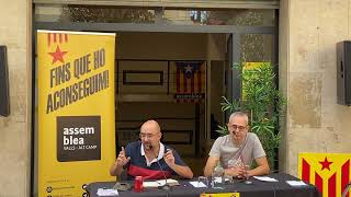 Gerard Furest presenta a Valls el ‘Decàleg irreverent per a la defensa del català’