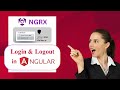 NgRx Authentication in Angular | Manage Login/Logout State with NgRx Store