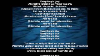 Halsey - Colors - lyrics